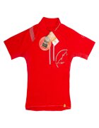 La Sportiva Tricou tehnic Promo Mattstock - rosu - 100% poliester - pentru trekking - set XXL