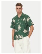 Lacoste Camasa barbati verde - bumbac