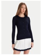 Lacoste Cardigan dama bleumarin - pulover