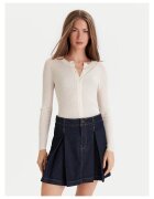 Lacoste Cardigan dama crem