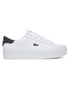 Lacoste Tenisi dama - textil - alb/negru -
