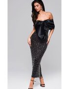 Larica Rochie de seara maxi LA-OM-DLR255 - Negru