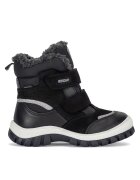 Lasocki Kids Ghete sport baieti - piele naturala - alb/negru