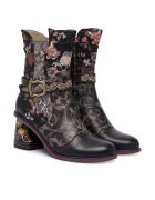 Laura Vita Botine dama 82 - Piele naturala - Negru