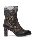 Laura Vita Botine dama - Piele naturala - Negru