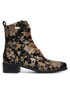 Laura Vita dama Piele naturala - Floral - Negru