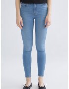 LC WAIKIKI Blugi crop cu talie inalta - Albastru deschis