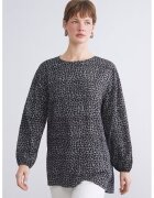 LC WAIKIKI Bluza cu decolteu rotund - Negru