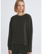 LC WAIKIKI Bluza lejera cu decolteu rotund - Kaki