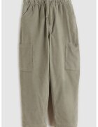 LC WAIKIKI Pantaloni cu croiala ampla si talie elastica - Kaki