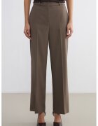 LC WAIKIKI pantaloni drepti cu pliuri - Maro taupe