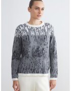 LC WAIKIKI Pulover cu model grafic - Gri inchis