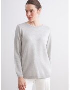 LC WAIKIKI Pulover tricotat cu decolteu rotund - Gri melange