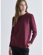 LC WAIKIKI Pulover tricotat fin din bumbac - Rosu inchis