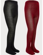 LC WAIKIKI Set de dresuri din amestec de bumbac - 2 perechi - Visiniu/Negru