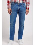 Lee Blugi Luke - croiala subtire albastru indigo vintage - material textil reciclat - Albastru