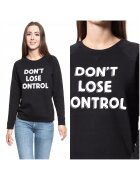 Lee Bluza Dama Fara Fermoar - Model CORE CREWNECK SWS - Croiala Clasica Regular Fit - Moale Si Confortabila - Fara Fermoar Si Fara Buzunar - Buna Pentru Fiecare Zi Si Tinute Casual - Marimea S - Negru