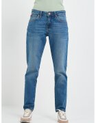 Lee Cooper Blugi dama boyfriend cu aspect usor decolorat - Albastru