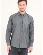 Lee Cooper Camasa relaxed fit de bumbac - Negru stins