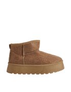 Lee Cooper Ghete dama maro din piele - Maro