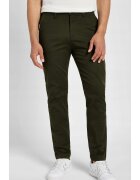 Lee Pantaloni chino barbati - Slim - verde masliniu inchis - bumbac/elastan
