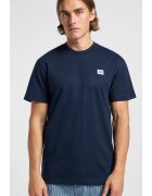 Lee Tricou barbati - WW TEE Rivet - supradimensionat - albastru - bumbac