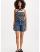 Levi's Bermude slim fit din denim - Albastru
