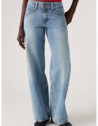 Levi's Blugi cu croiala ampla si talie joasa Youth - Albastru prafuit