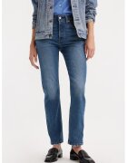 Levi's Blugi cu talie medie 501® - Albastru inchis