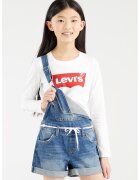 Levi's Bluza cu decolteu rotund si imprimeu logo - Rosu/Alb