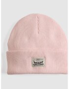 Levi's Caciula de bumbac cu aplicatie logo - Roz pastel