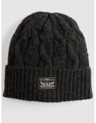Levi's Caciula elastica cu logo aplicat - Negru stins