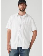 Levi's Camasa cu maneci scurte si buzunar pe piept - Alb