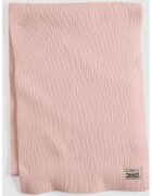 Levi's Fular tricotat cu aplicatie logo - Roz pastel