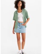 Levi's Fusta mini din denim Icon - Albastru deschis