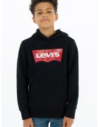 Levi's Hanorac cu imprimeu logo si buzunar kangaroo - Rosu/Negru