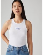 Levi's Top cu logo brodat - Albastru royal/Alb optic