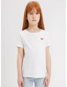 Levi's Tricou cu decolteu la baza gatului Batwing Chest Hit - Rosu/Alb