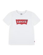 Levi's Tricou cu imprimeu logo frontal - Rosu/Alb optic