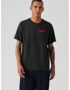 Levi's Tricou cu imprimeu logo - Rosu/Negru/Ametist