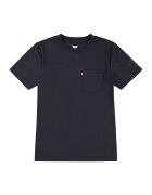 Levi's Tricou din amestec de bumbac cu buzunar frontal - Negru