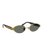 Linda Farrow Ochelari de soare ovali Sadie