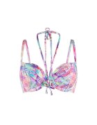 LingaDore Sutien cu imprimeu si sustinere metalica - Multicolor