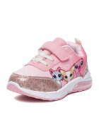 Littlest Pet Shop Tenisi copii roz - textil - pentru fete