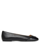 Liu Jo Balerini dama Brigitte - piele naturala - Negru