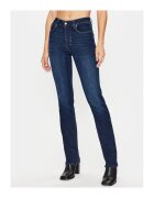 Liu Jo Blugi dama talie inalta - straight-leg - bleumarin -