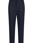 Liu Jo Pantaloni regular fit cu talie medie - Albastru inchis