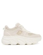 Liu Jo Pantofi sport dama Steffy - piele naturala - bej