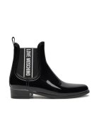 Love Moschino Botine dama - de cauciuc - negru