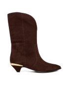Love Moschino Botine dama - Maro - Piele naturala JA24363G0NJA0313 -